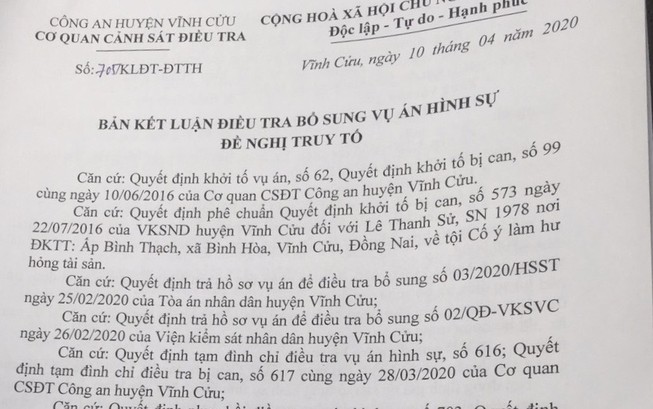 Bị truy tố vì ném vỡ kính ô tô