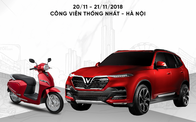 Trực tiếp lễ ra mắt 3 mẫu xe của VinFast tại Hà Nội