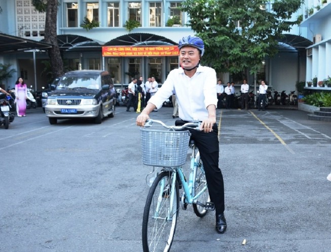 Sở GTVT kêu gọi cán bộ đi xe đạp