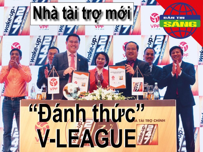Wake-up 247 trở thành tên gọi V-League 2019