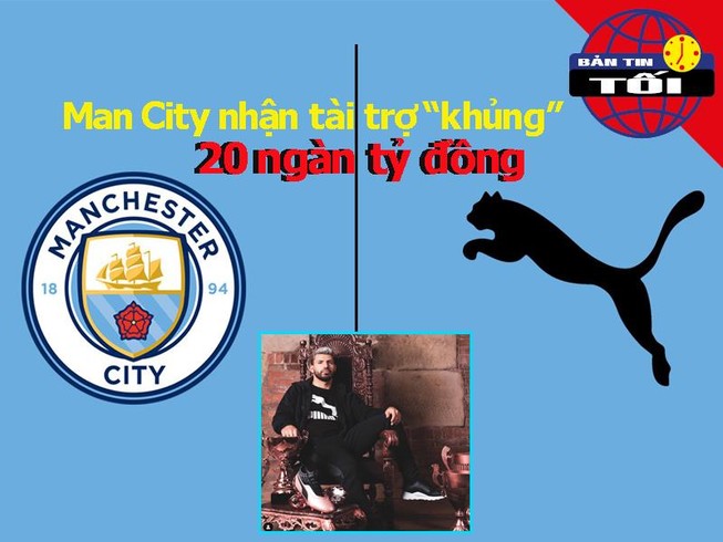 Man City nhận tài trợ 20 ngàn tỉ đồng, Sharapova lên bàn mổ