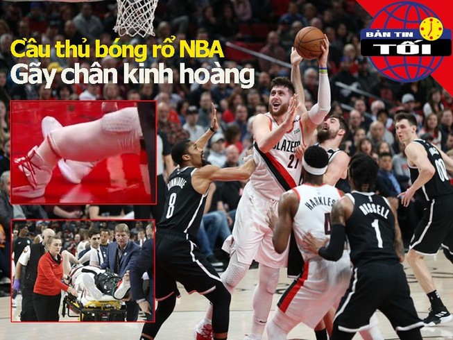 Cầu thủ NBA gãy chân kinh hoàng, Zidane phủ nhận vụ gặp Mbappe