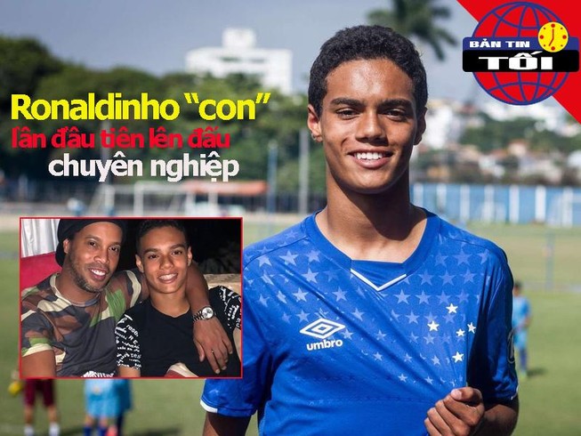 Con trai Ronaldinho ra mắt, Pique tiết lộ về thẻ đỏ của Costa