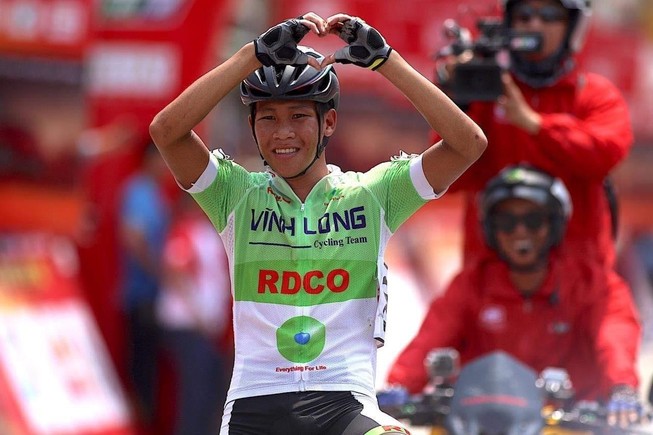 Solo hơn 40 km, Võ Thanh An lần đầu lên 'đỉnh' Cúp Truyền Hình