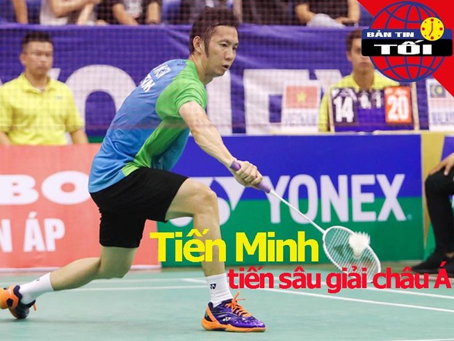 Tiến Minh vào tứ kết vô địch châu Á, phạt nguội Mạc Hồng Quân