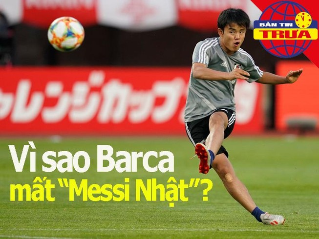 Vì sao Barca mất 'Messi Nhật'?, Lukaku đạt thỏa thuận ở Inter