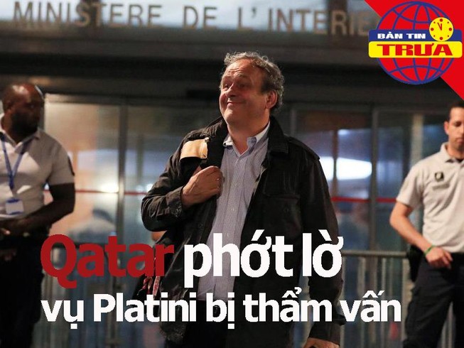 Qatar phớt lờ vụ Platini bị thẩm vấn; Barca mua lại Neymar