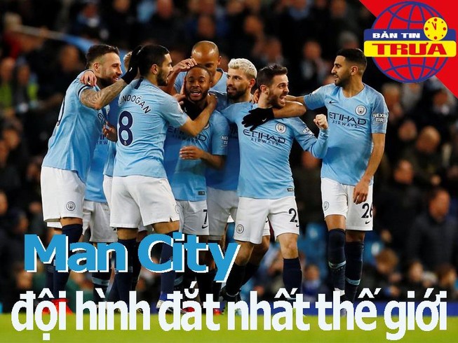 Man City đắt nhất thế giới, Hà Nội đại thắng bám sát TP.HCM I