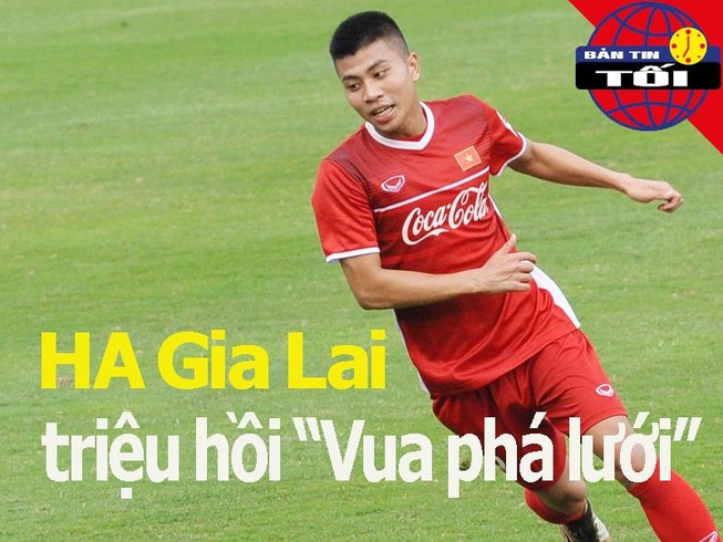HA Gia Lai triệu hồi 'Vua phá lưới', xác định đối thủ AFC Cup