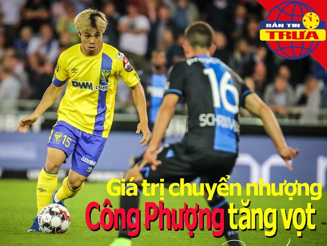 Giá chuyển nhượng Công Phượng tăng vọt; ĐKVĐ thua đau