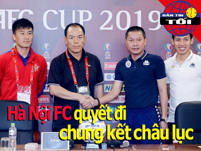 Hà Nội FC quyết đi chung kết AFC châu lục; Bơi TP.HCM lên số 1