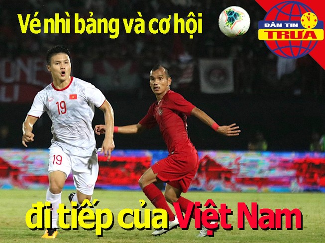Nhì bảng và cơ hội đi tiếp của VN; Indonesia mất kỷ lục 28 năm