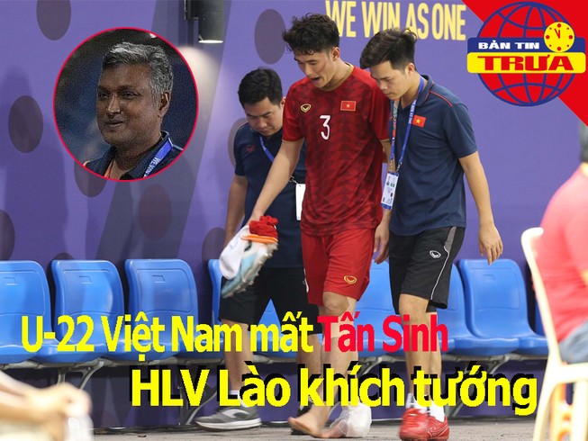 Việt Nam mất Tấn Sinh, HLV Lào khích tướng; Văn Lâm sang Nhật?