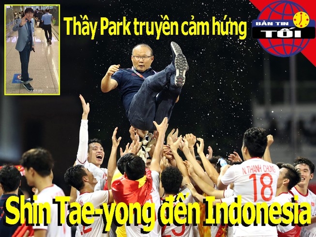 Thầy Park truyền cảm hứng giúp HLV Shin Tae-yong dẫn dắt Indo