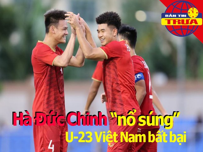 Đức Chinh 'nổ súng', U23 Việt Nam bất bại; Nishino nhận áp lực