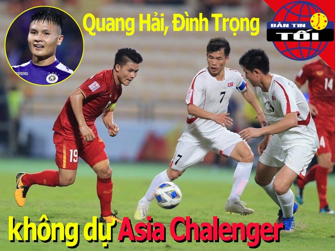 Đình Trọng, Quang Hải không dự cúp Tứ hùng; HLV Nishino lộ bài