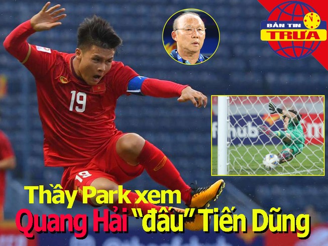 Thầy Park xem Quang Hải đấu Bùi Tiến Dũng, Federer bị phạt