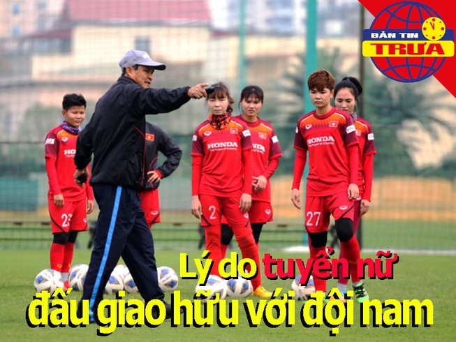 Vì sao tuyển nữ giao hữu với đội nam; Indo được cấp phép VAR