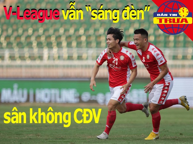 V-League 'sáng đèn' trên sân không CĐV; AFC tiếp sức Việt Nam