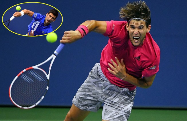 Loại Cilic, Thiem sắp đặt 'lịch hẹn' với Djokovic