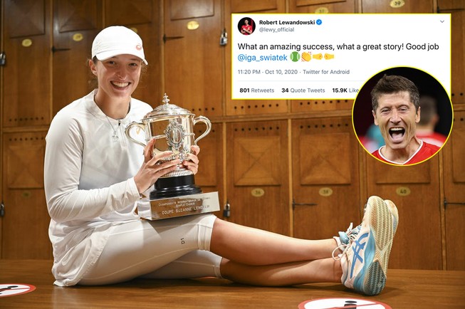 Tiền đạo Lewandowski thán phục nhà vô địch tuổi teen