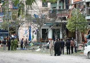 3 nghi can vụ ném mìn nhà giám đốc công an bị bắt