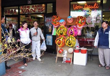 Nấu bánh tét ở bang Texas