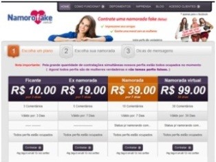 Cho thuê "bạn gái giả mạo" trên Facebook