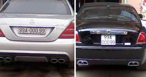 Điều tra 2 siêu xe có chung biển số đẹp