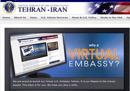 Iran giận dữ vì Mỹ mở cửa "sứ quán ảo" trên mạng