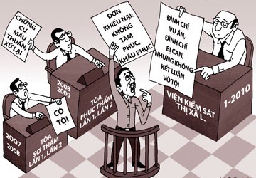 Né bồi thường oan?
