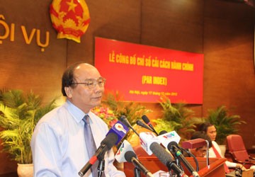 Từ 2013, chấm điểm, xếp hạng cải cách hành chính