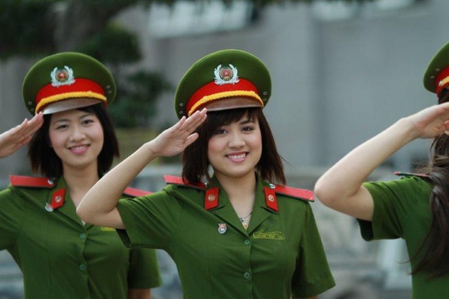 Công bố điểm trúng tuyển hệ trung cấp của khối trường công an