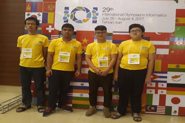 Việt Nam xếp thứ 17/84 tại Olympic tin học quốc tế