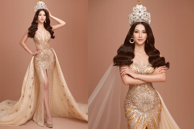 Hoa hậu Phương Khánh đẹp tựa nữ thần khoe sắc cạnh vương miện