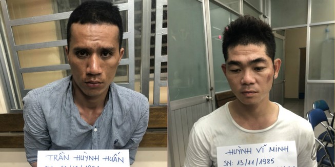 Bắt 2 kẻ giật dây chuyền bị camera an ninh ghi hình