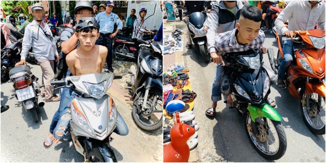 Đặc nhiệm liên quận truy bắt nhóm cướp giật trên đường 3-2