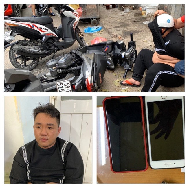 Đặc nhiệm tung cước bắt cướp giật tại quận 4