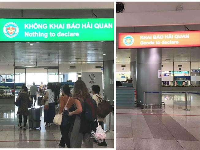Phân luồng 'cửa xanh', 'cửa đỏ' tại Tân Sơn Nhất