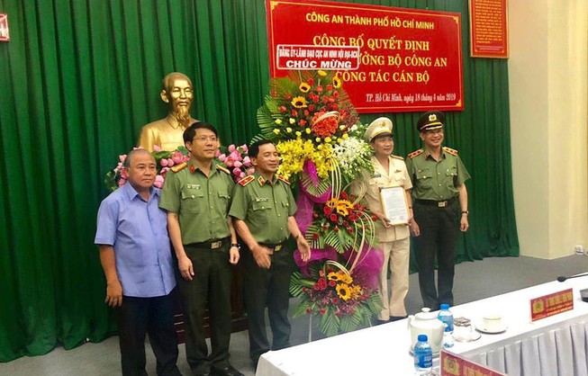 Đại tá Nguyễn Sỹ Quang làm Phó Giám đốc Công an TP.HCM