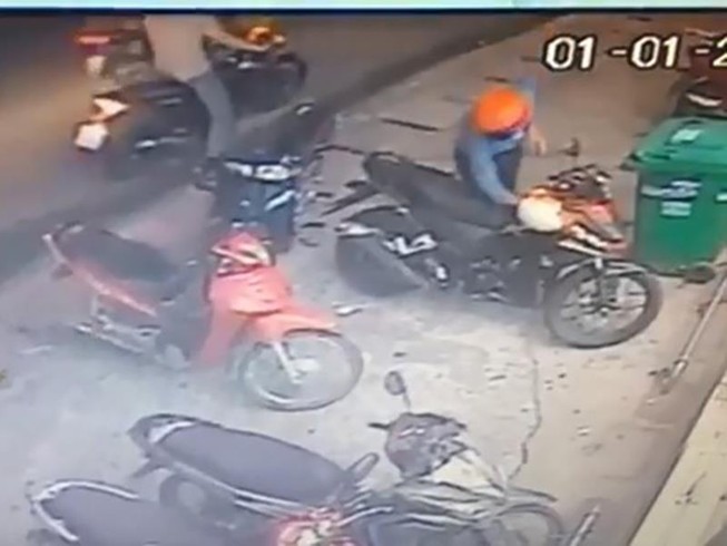 Nhiều vụ trộm 'đá nóng' xe ở quận 9, TP.HCM