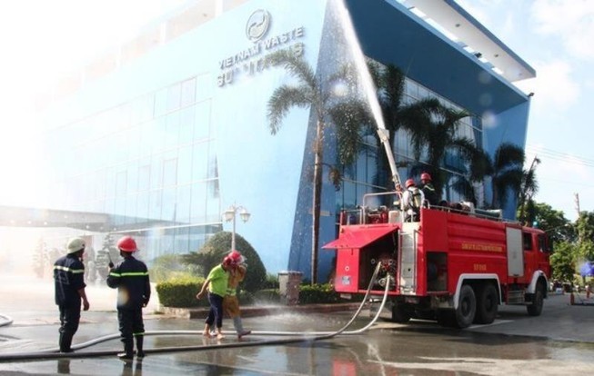 TP.HCM diễn tập thử các tình huống an ninh ở Tân Sơn Nhất