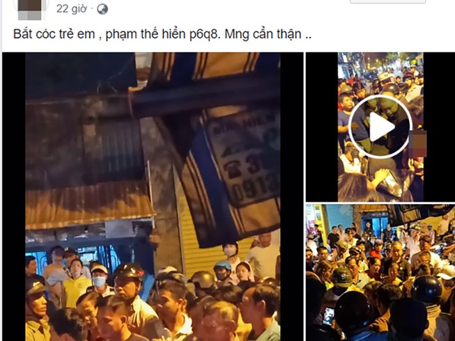 Sự thật clip bắt cóc trẻ em quận 8 thực chất là vụ dâm ô