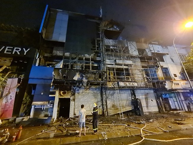 Lời khai người đốt dây điện làm cháy ngân hàng ở Gò Vấp