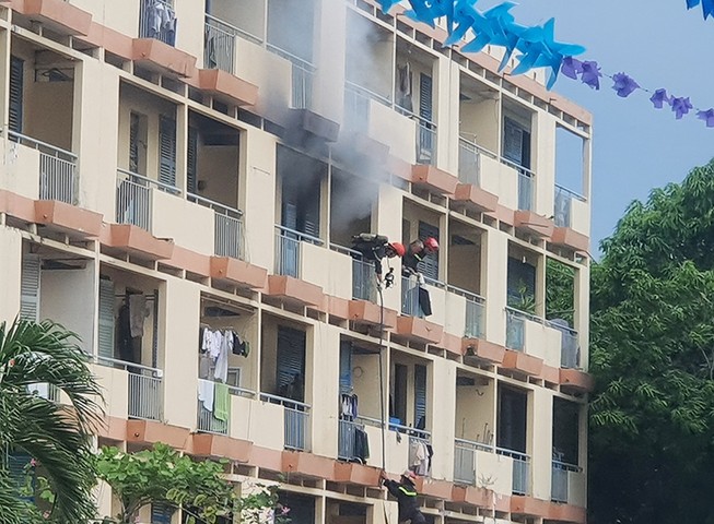 Một phụ nữ qua đời trong vụ cháy ở khách sạn