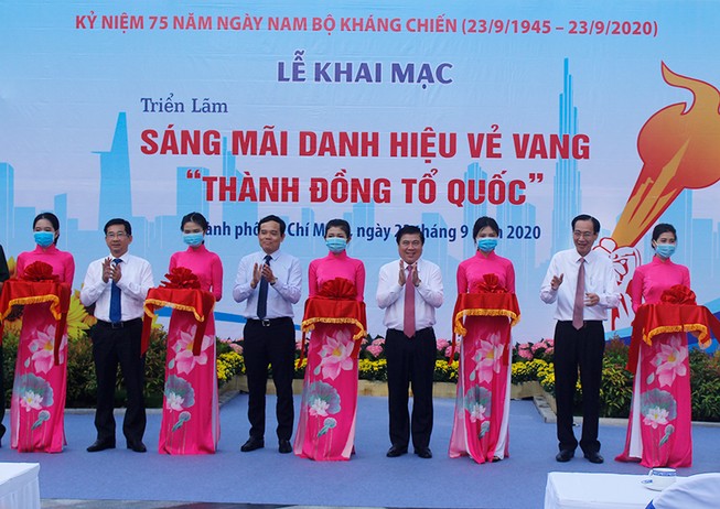 TP.HCM khai mạc triển lãm nhân 75 năm ngày Nam bộ Kháng chiến