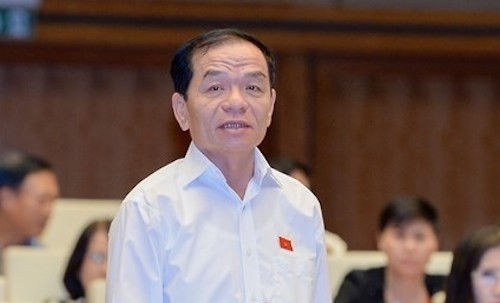ĐBQH Lê Thanh Vân phát biểu ở diễn đàn Quốc hội. Ảnh: QH