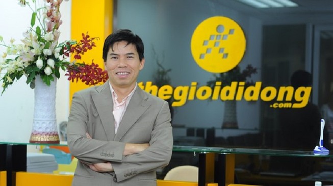 Ông Nguyễn Đức Tài, Chủ tịch HĐQT Công ty Đầu tư Thế Giới Di Động