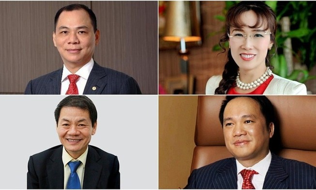 Dịch COVID-19: Tài sản của 4 tỉ phú Việt còn bao nhiêu?