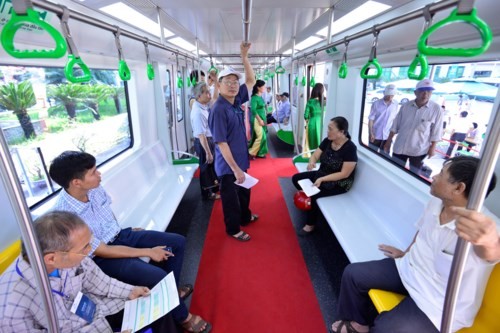 Tàu Cát Linh-Hà Đông 18.000 tỉ chạy thử vào tháng 8